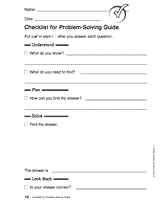 Problem Solving Guide