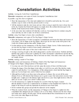 Constellation Activities
