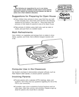 Second-Grade Open House