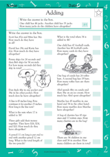 Word Problems: Two-Digit Addition