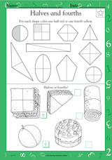Halves and Fourths